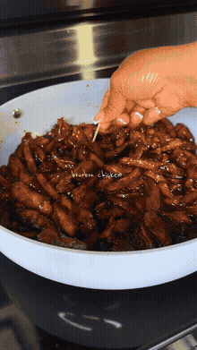 Курица по-бурбонски